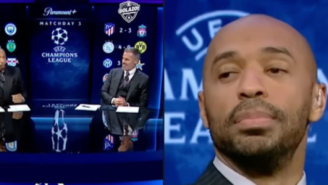 Thierry Henry a fait le show sur le plateau de CBS Sports. (crédit capture CBS)
