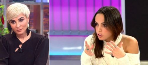 Gloria Camila criticó el comportamiento de Aldón con Ortega Cano durante la 'Sálvame Fashion Week' (Captura de pantalla de Telecinco)