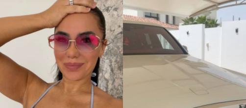 Milla Jasmine reçoit la voiture une voiture à plus de 300 000 euros | @millajasmineoff - Instagram