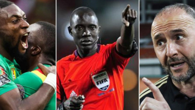 Mboma, café millefeuille, arbitrage, Belmadi répond cash en direct sur RMC (captures YouTube)