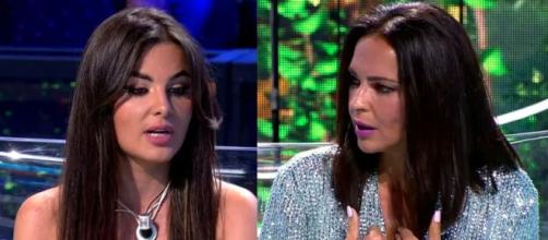 Olga Moreno ha estallado contra Alexia Rivas en el plató de 'Supervivientes 2022' (Captura de pantalla de Telecinco)