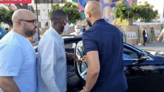 Ousmane Dembélé présent à Casablanca pour soutenir le Wydad, une ambiance de folie (capture YouTube)