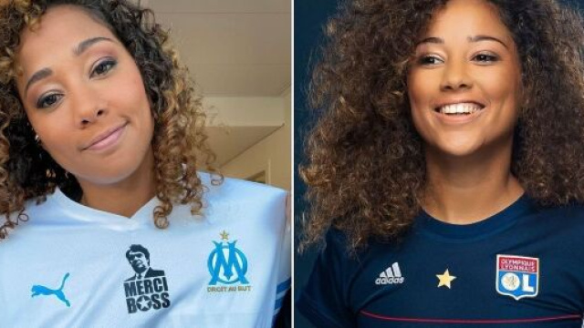Virginie Sainsily chambre l'OM sur Twitter et fait le buzz (captures YouTube)