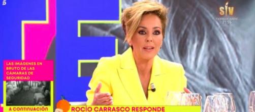 Rocío Carrasco reveló que muy pronto dará una noticia de David Flores (Captura de pantalla de Telecinco)