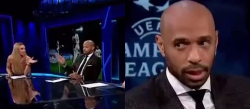 Thierry Henry a fait une mise au point importante sur le plateau de CBS (crédit capture CBS Sports)