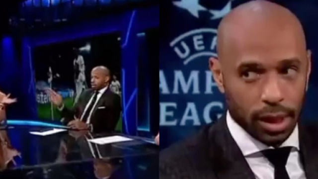 Thierry Henry a fait une mise au point importante sur le plateau de CBS (crédit capture CBS Sports)