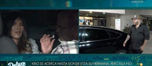 Isa Pantoja huyó en coche mientras Kiko Rivera trataba de que bajaran la ventanilla (Captura de pantalla de Telecinco)