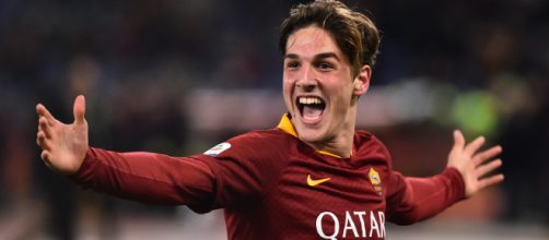 Nicolo Zaniolo, centrocampista della Roma.