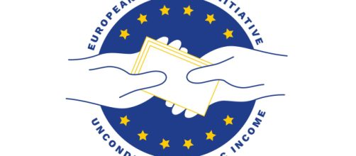 Il logo della campagna europea per il reddito di base.