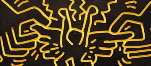 Keith Haring figure art [Photo credit: Luca Allievi (MiArt – 19.04.09) Flickr]