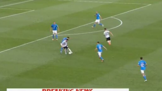 Leo Messi en a fait voir de toutes les couleurs à l'Italie ce mercredi soir. (crédit capture LCL)