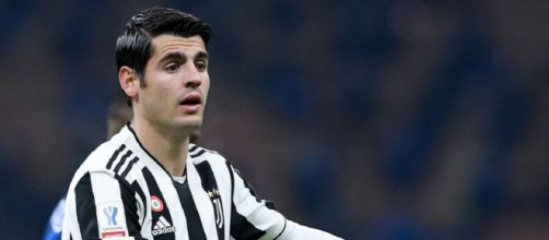 Alvaro Morata, giocatore della Juventus.