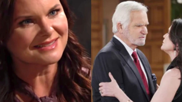 Beautiful, trame Usa: Katie torna, Quinn preoccupata per la salute di Eric.