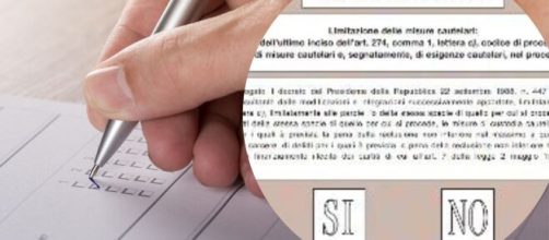 Referendum Giustizia: il secondo quesito, scheda arancione, sulla limitazione delle misure cautelari