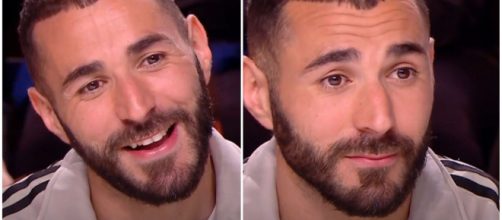 Karim Benzema dévoile sa playlist et fait le buzz (capture Quotidien, TF1)