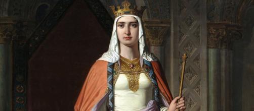 Doña Urraca I, reina de León, llamada también 'La Temeraria' - Obra de Carlos Múgica