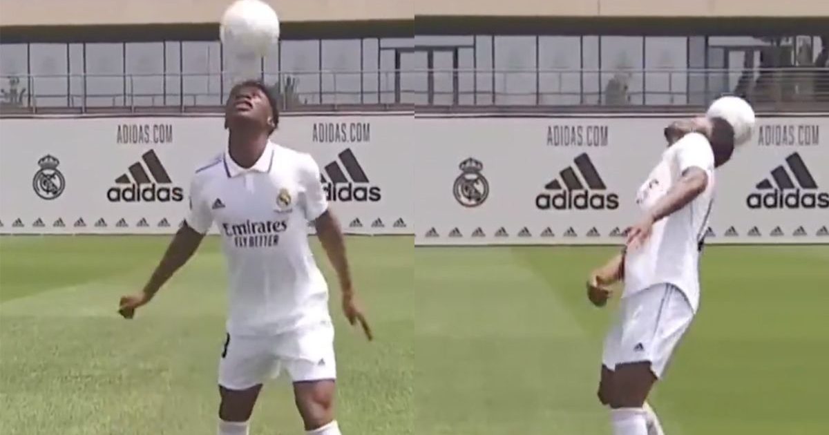 La Présentation Ratée De Tchouameni Avec Le Real Madrid Devient Virale Vidéo 