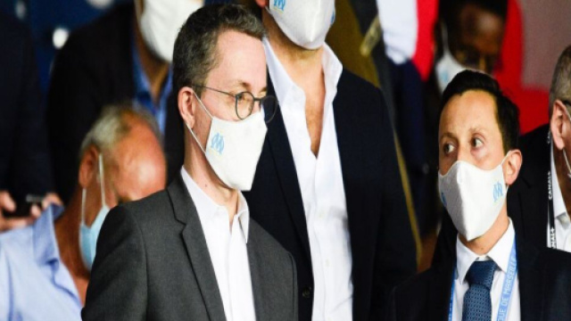 Jacques Henri Eyraud et Longoria ont chacun contribué à l'évolution de l'OM Source : Capture Twitter
