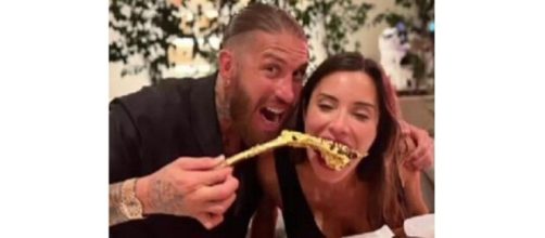 Pilar Rubio y Sergio Ramos disfrutando de una cena de lujo (Instagram)