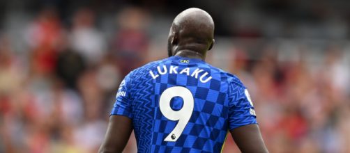 Romelu Lukaku con la maglia del Chelsea.