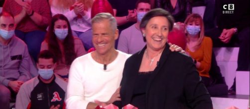 Danielle Moreau sur le plateau de TPMP, clashe Valérie Bénaïm devant Cyril Hanouna. Source : capture d’écran C8.