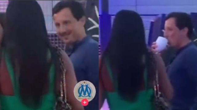 Pablo Longoria n'oublie pas de prendre du bon temps malgré le mercato de l'OM. (crédit Twitter)