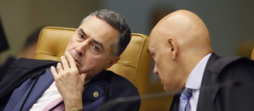 Alexandre de Moraes e Luís Roberto Barroso são convidados pelo Senado a debater ativismo judicial (Rosinei Coutinho/STF)