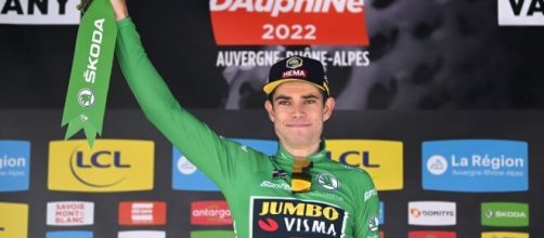 Ciclismo, Wout van Aert si è infortunato ad un ginocchio.