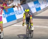 LA vittoria di Filippo Zana i Campionati Italiani di ciclismo