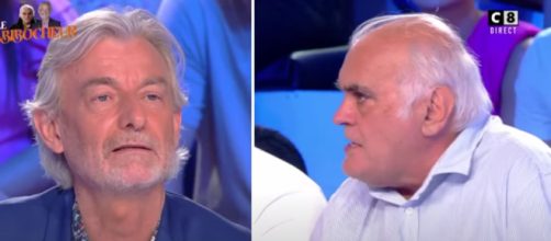 Gilles Favard dérape et insulte G.Verdez, les deux s'emportent violemment (capture YouTube)