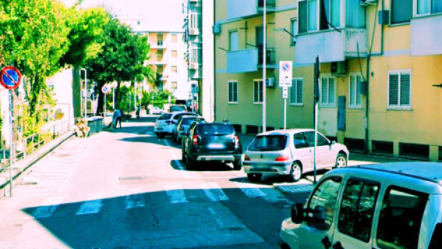 Via Seruci, a Cagliari, la via dove &egrave; avvenuta l'aggressione.