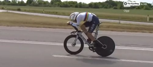 Filippo Ganna è uno dei grandi favoriti della crono di Copenhagen del Tour de France