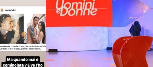 Uomini e Donne, retroscena su Matteo e Valeria: 'Non è mai cominciata la loro storia'.