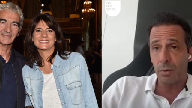 Ludovic Giuly pas au Mondial à cause de Raymond Domenech. (crédit capture Oh My Goal et Twitter)