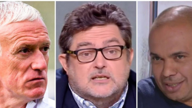 La question gênante de Vincent Duluc à Deschamps rend Furieux L'agent de Benzema (captures YouTube)