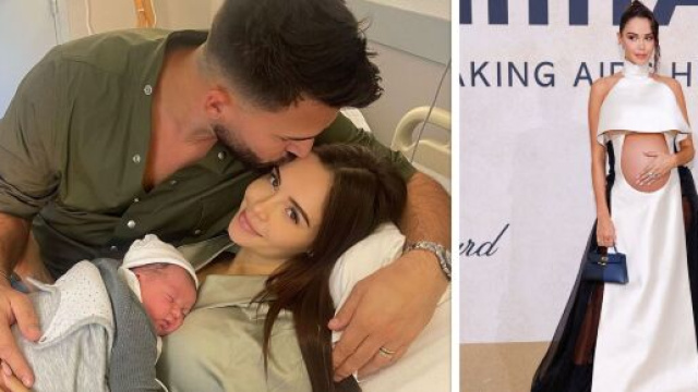 Le couple Vegara une fois de plus parents - collage photos @Instagram @nabillavergara