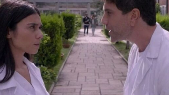 Rossella Graziani e Riccardo in una scena di Upas