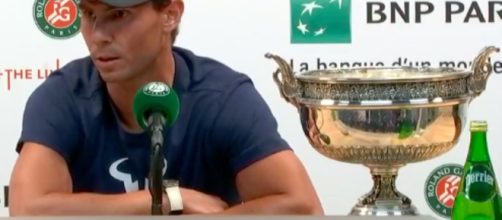 Rafael Nadal : conférence de presse après sa victoire à Roland Garros.