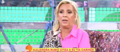 Carmen Borrego refirió que no ha utilizado la imagen de su madre (Captura de pantalla de Telecinco)