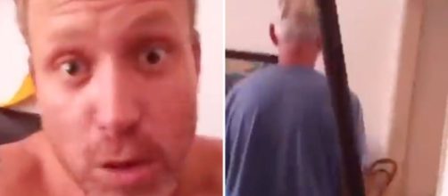 Sérgio Hondjakoff, ator de Cabeção, aparece transtornado em vídeo (Reprodução/Istagram)