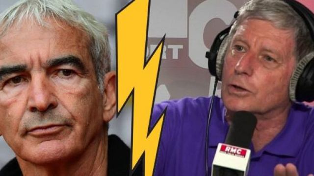 Jean-Michel Larqué insulte Raymond Domenech et provoque un fou rire (captures YouTube)