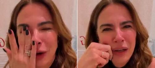 Luciana Gimenez chora ao desabafar após matéria sobre herança do pai (Instagram/@lucianagimenez)