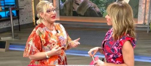 Raquel Mosquera sostiene que Rocío Carrasco la insultó primero (Captura de pantalla de Telecinco)