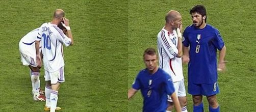 Zidane en 2006 lors de la finale de la Coupe du monde 2006. (crédit Twitter)
