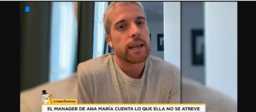 Marc Florensa cree que los Ortega Cano estarían perjudicando su relación con Ana María Aldón (Captura de pantalla de Telecinco)