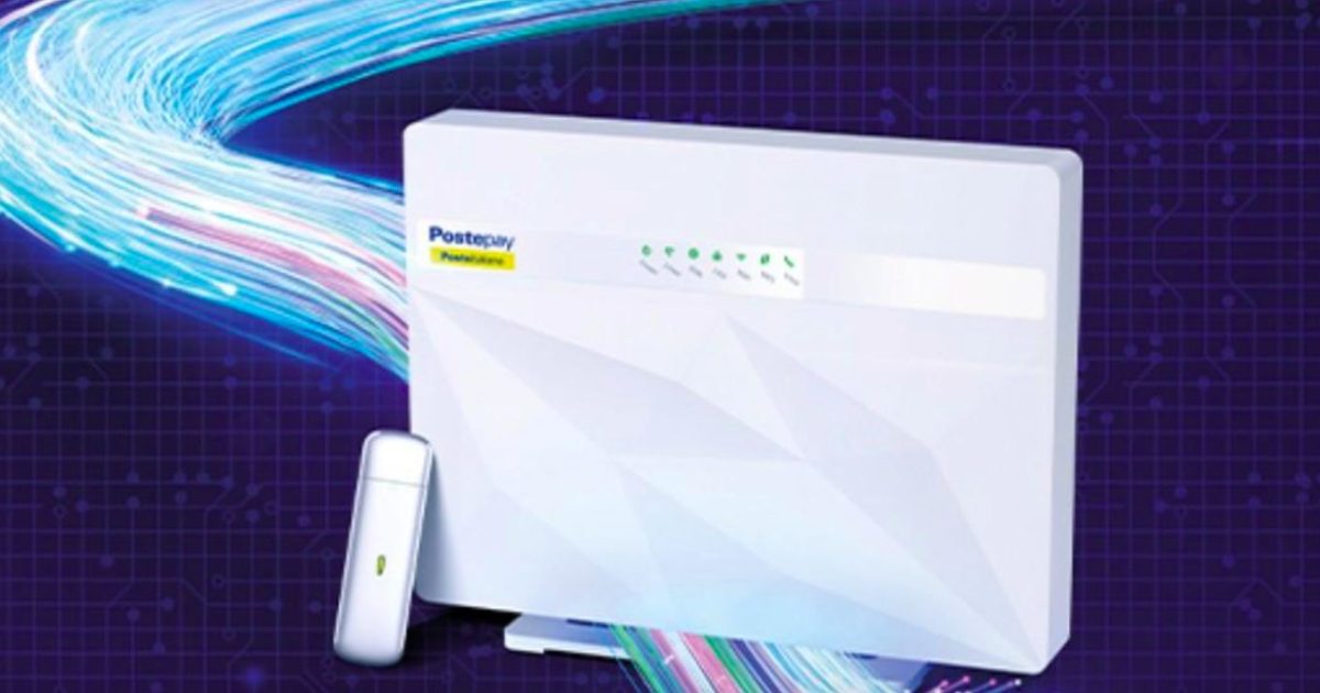 PosteMobile: le offerte per la fibra con connessione fino a 1 giga