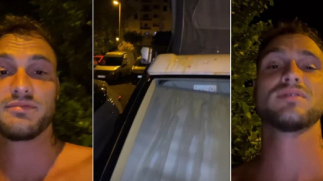 Bastos 'dégoûté', son van a été vandalisé par des jaloux alors qu'il dormait sur une aire de repos.
