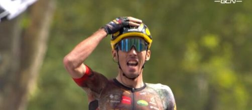 Christophe Laporte vince la tappa di Cahors del Tour de France.