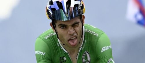 Wout Van Aert, maglia verde del Tour de France.