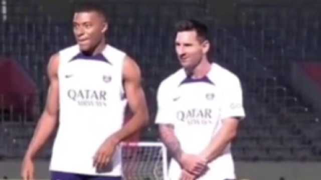 L'entraînement 'fête foraine' du PSG fait parler (capture YouTube)
